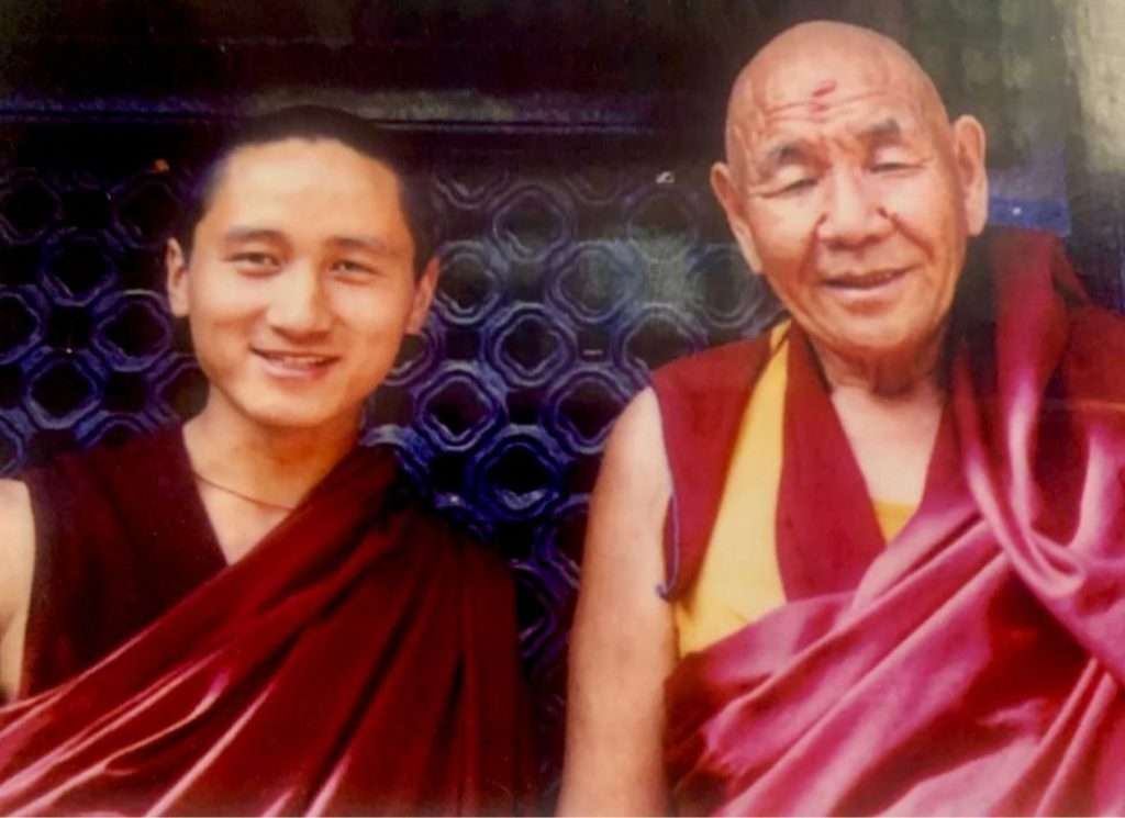 geshe lama konchog and geshe tenzin zopa